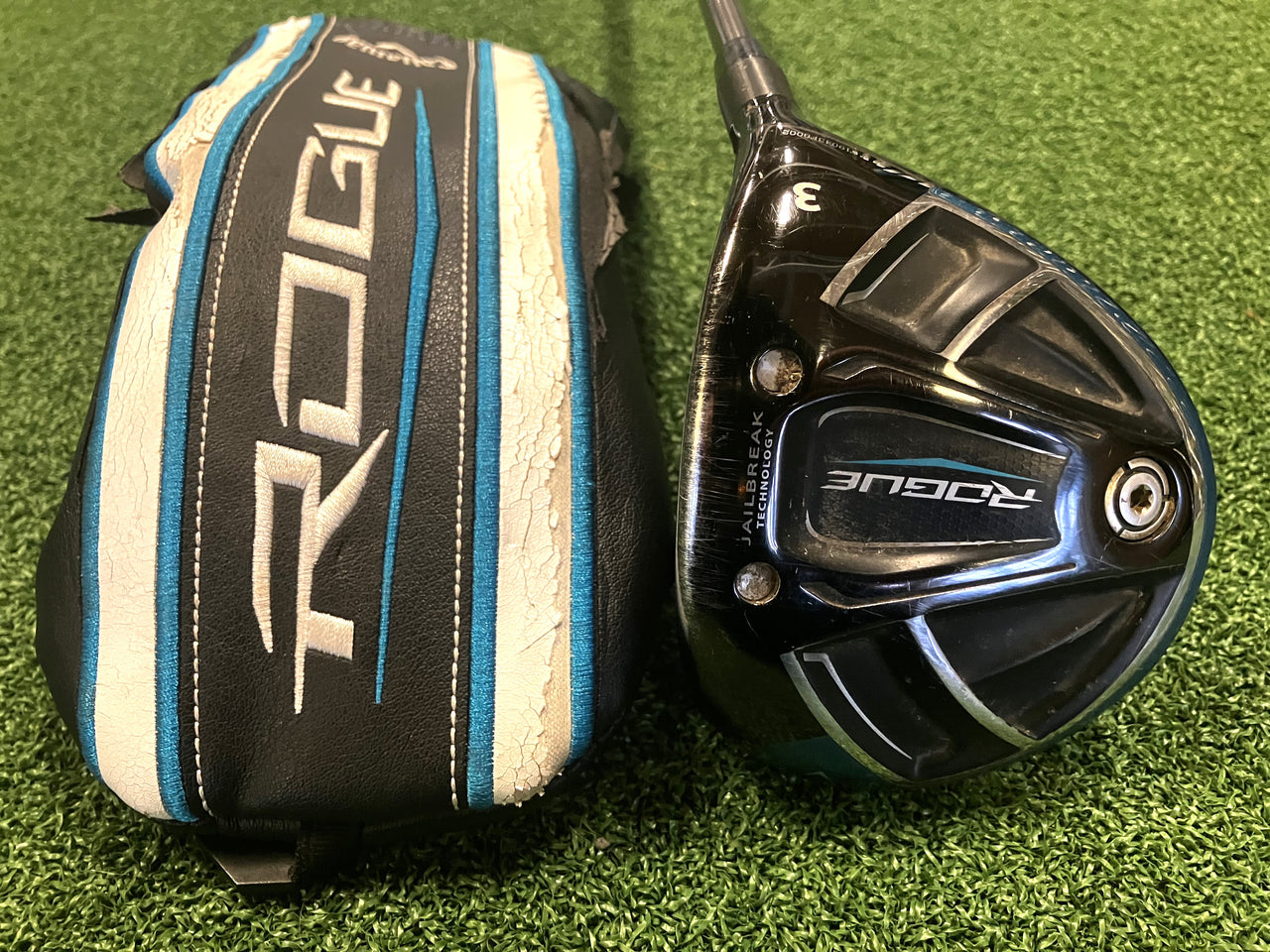 2018 Callaway Rogue 15° 3 Wood With Headcover