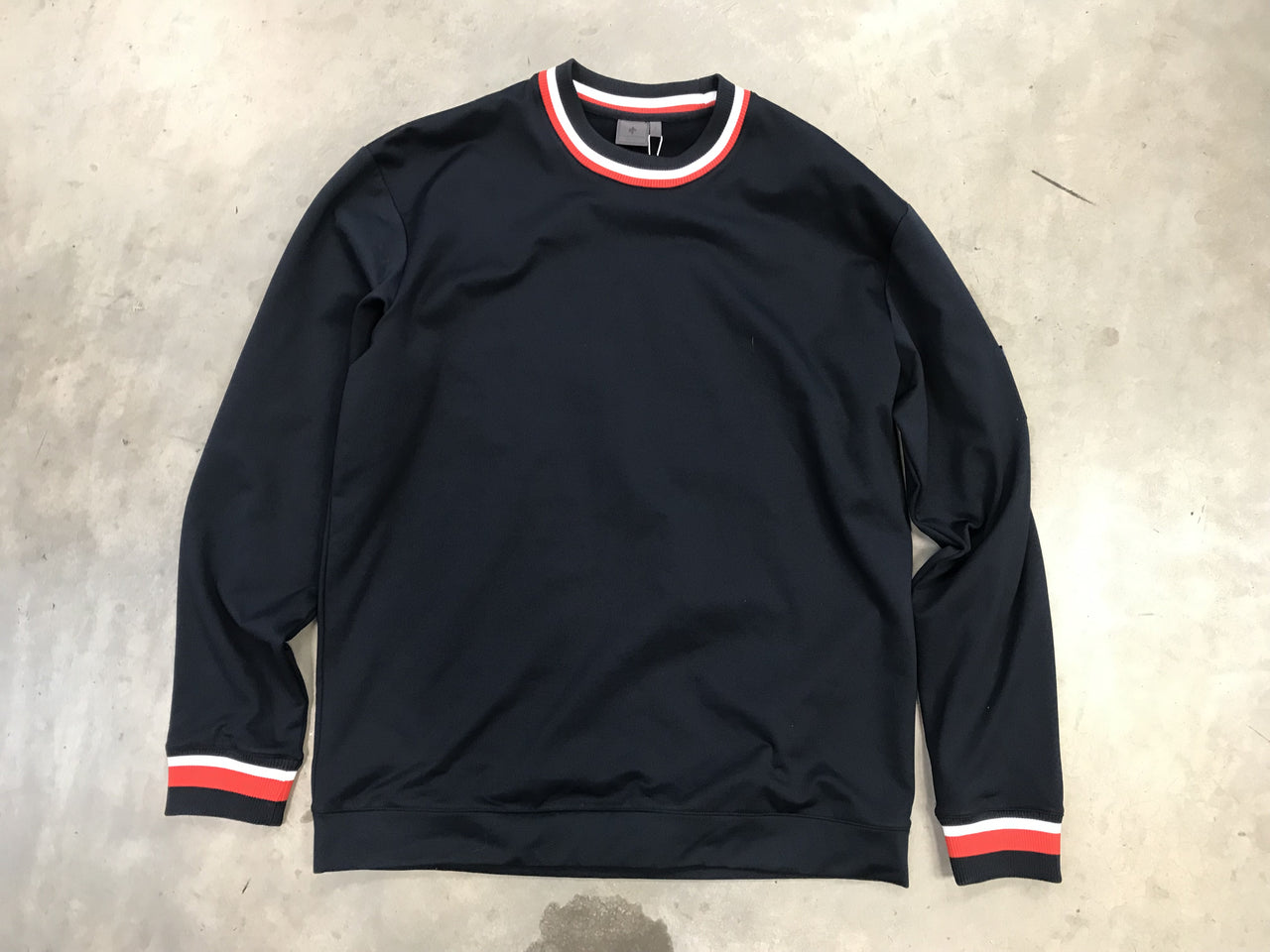 *New* Cross Sportswear Mens Navy Golf Course Crew Neck