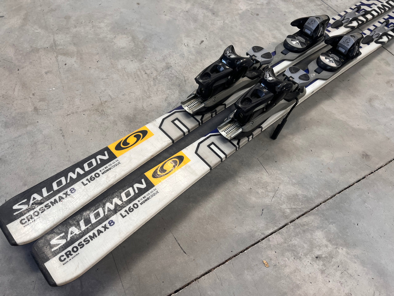 2002 Salomon Cross Maxx 8 160cm Skis
