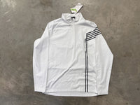 *New* Cross Sportswear Mens White Line T-Neck Jacket