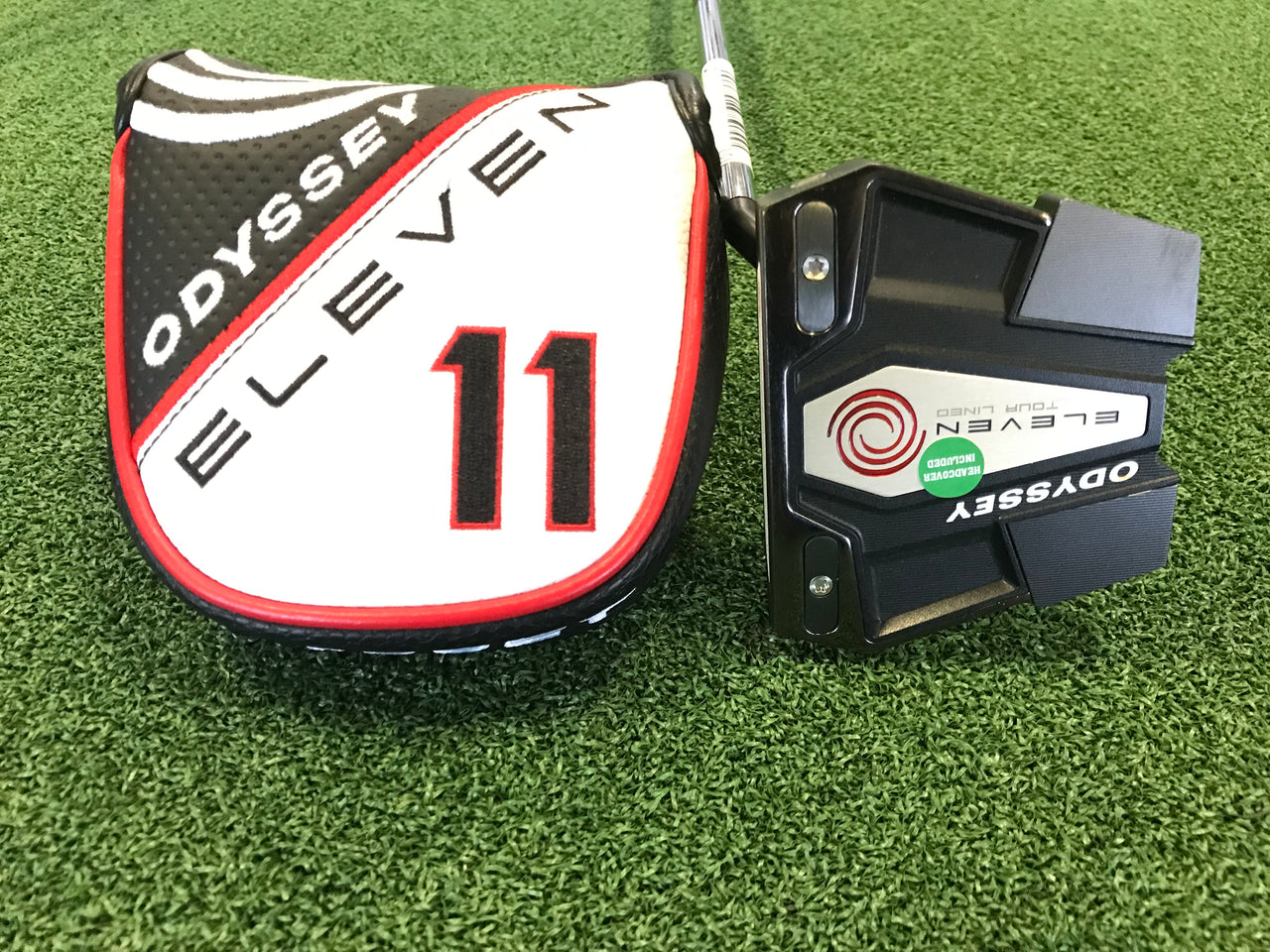 2022 Odyssey Eleven S Tour Lined 34" Putter With Headcover