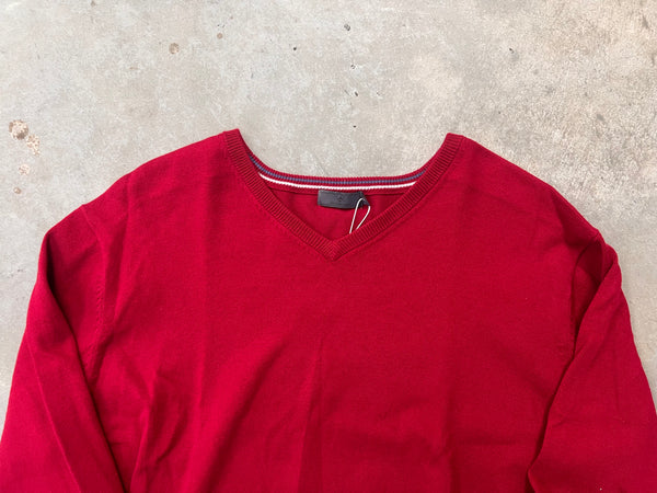 *New*  Cross Sportswear Mens Rumba Red Classic V-Neck