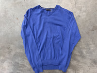 *New* Cross Sportswear Mens Amparo Blue Classic V-Neck