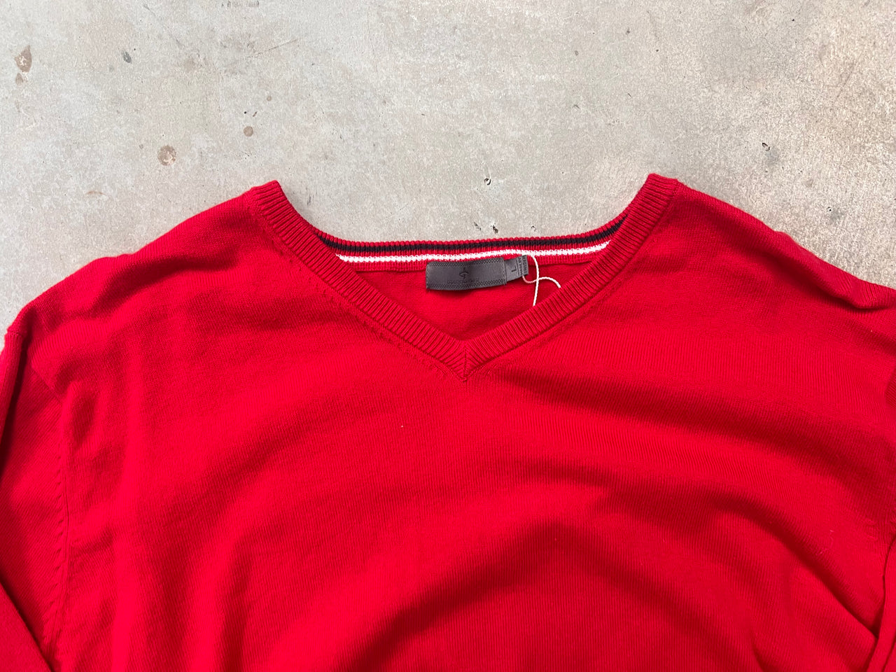 *New* Cross Sportswear Mens Tango Red Classic V-Neck