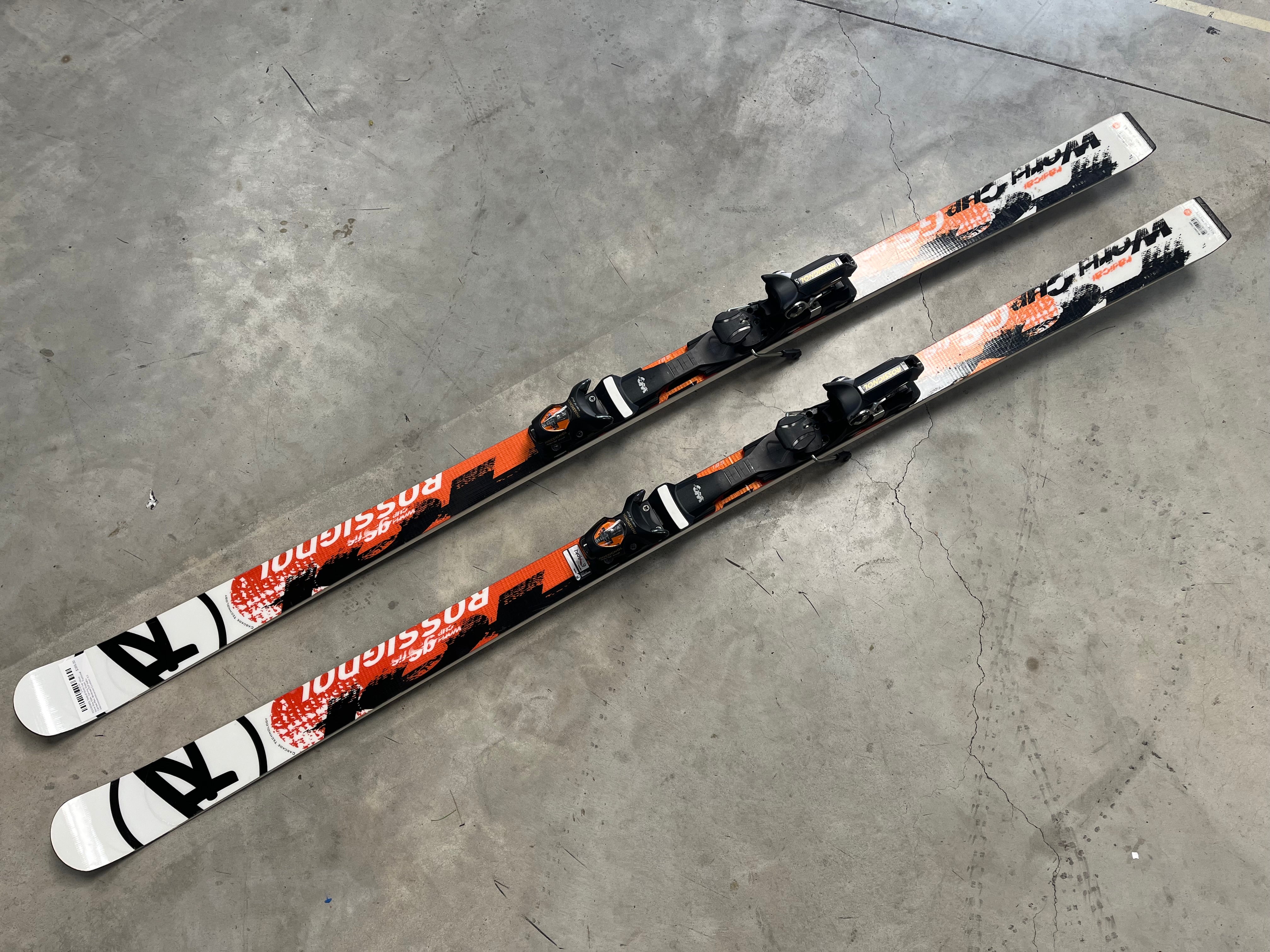 ROSSIGNOL RADICAL WORLDCUP used品 ROSSIGNOL Radical WORLD CUP 175cm ORANGE SNOW SKIS | eBay