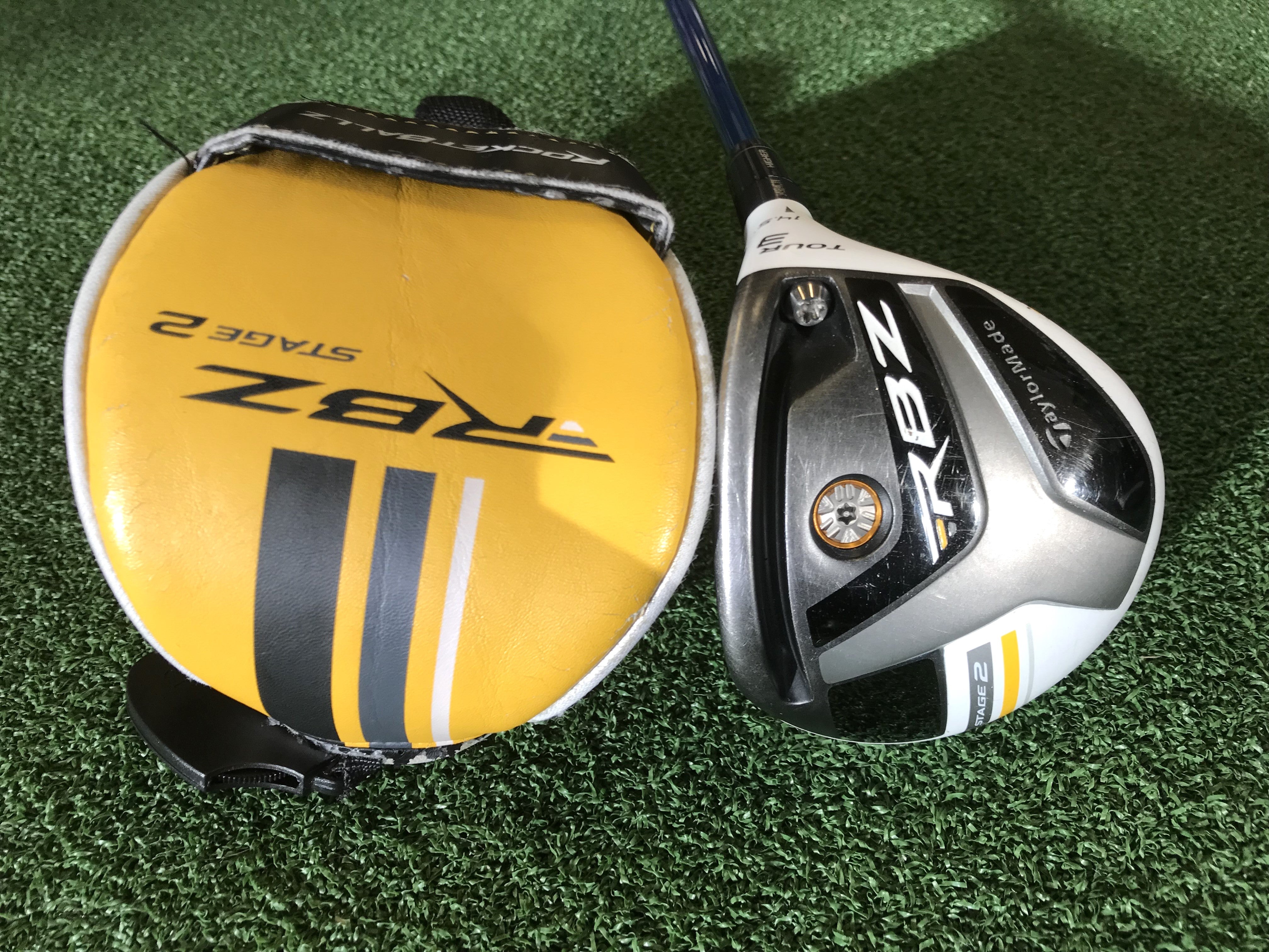 2012 TaylorMade RBZ Stage 2 Tour 14.5° 3 Wood With Headcover