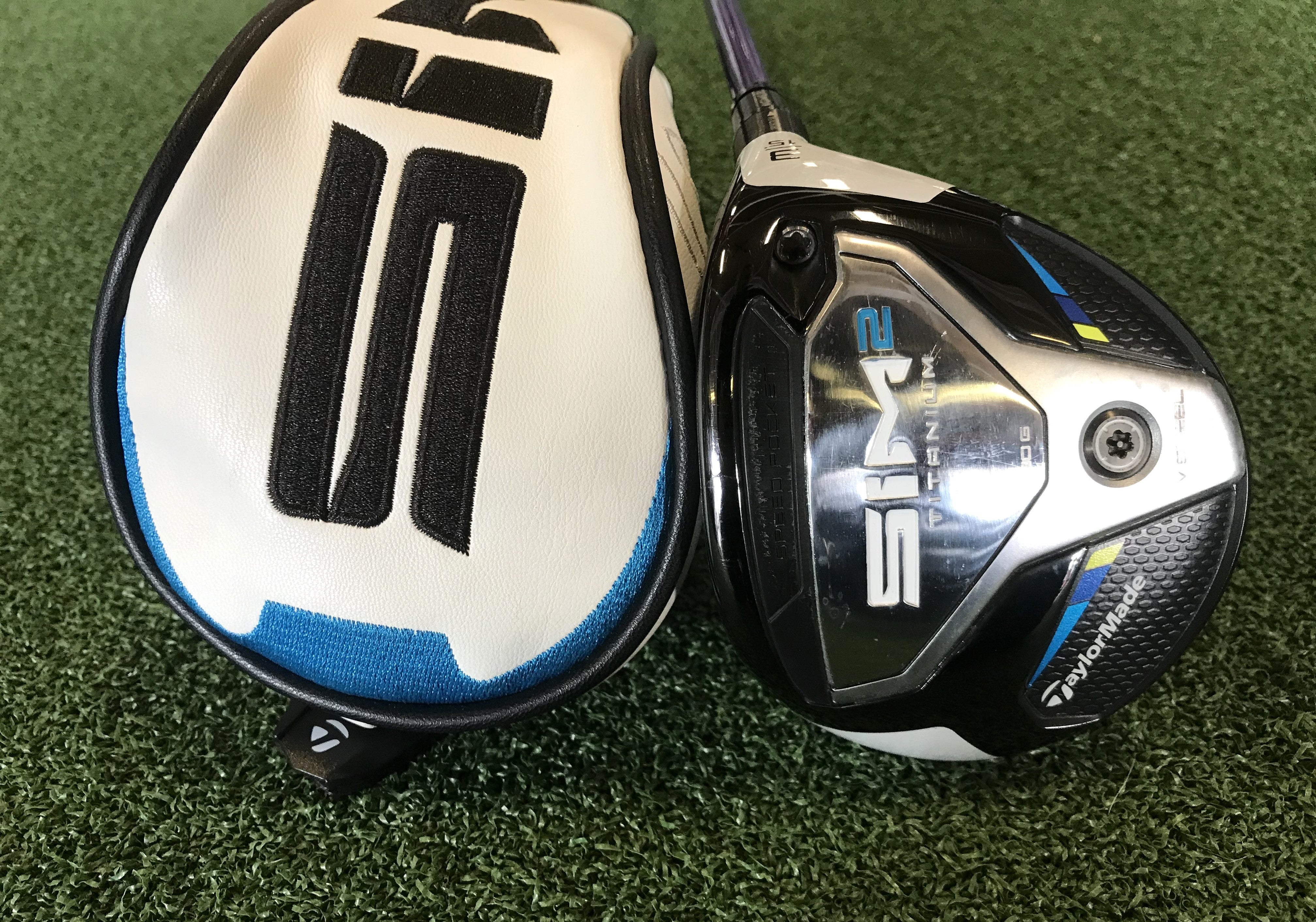 2021 TaylorMade Sim 2 15° 3 Wood With Headcover