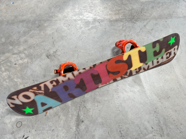 Artiste 157cm Snowboard with Flux Bindings *Excellent Condition*