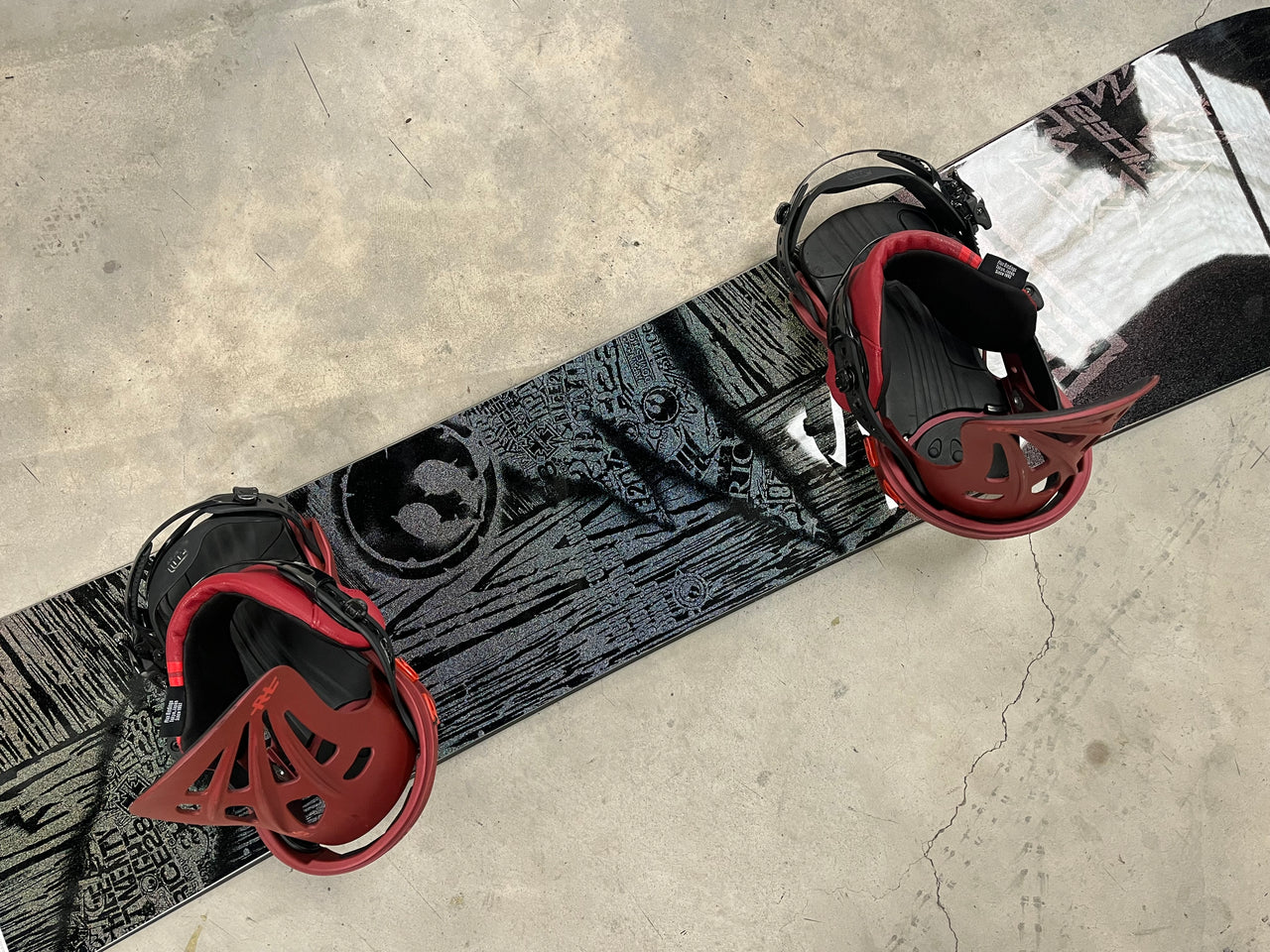 Rice 28 148cm Unisex Snowboard With Bindings *Excellent Condition*