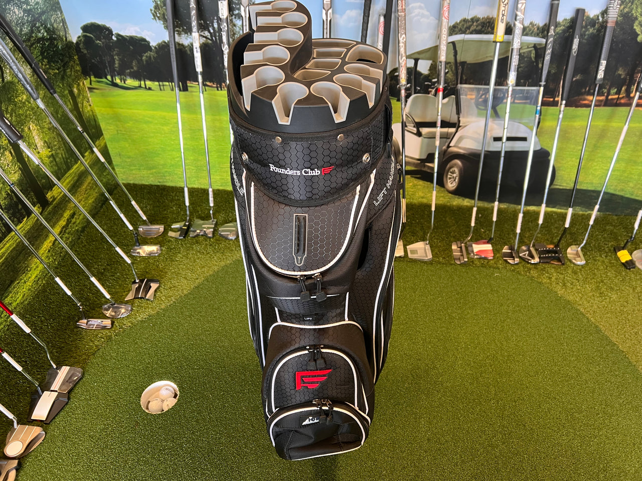 *New* Founders Club Premium Organiser 14-Way Cart Bag