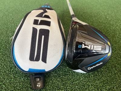 2021 TaylorMade SIM2 Max 15° 3 Wood With Headcover