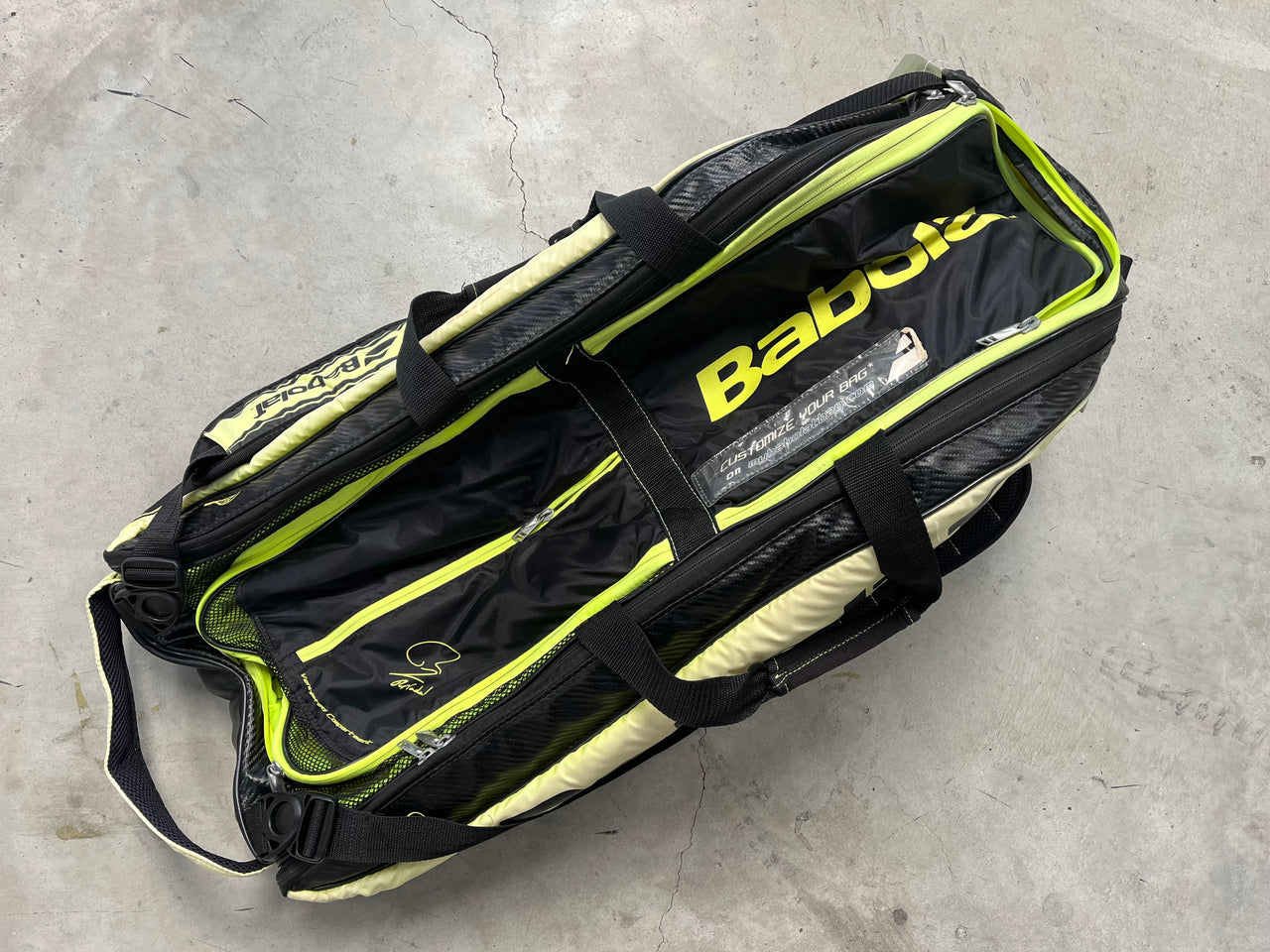 Babolat Yellow/Black Tennis Bag