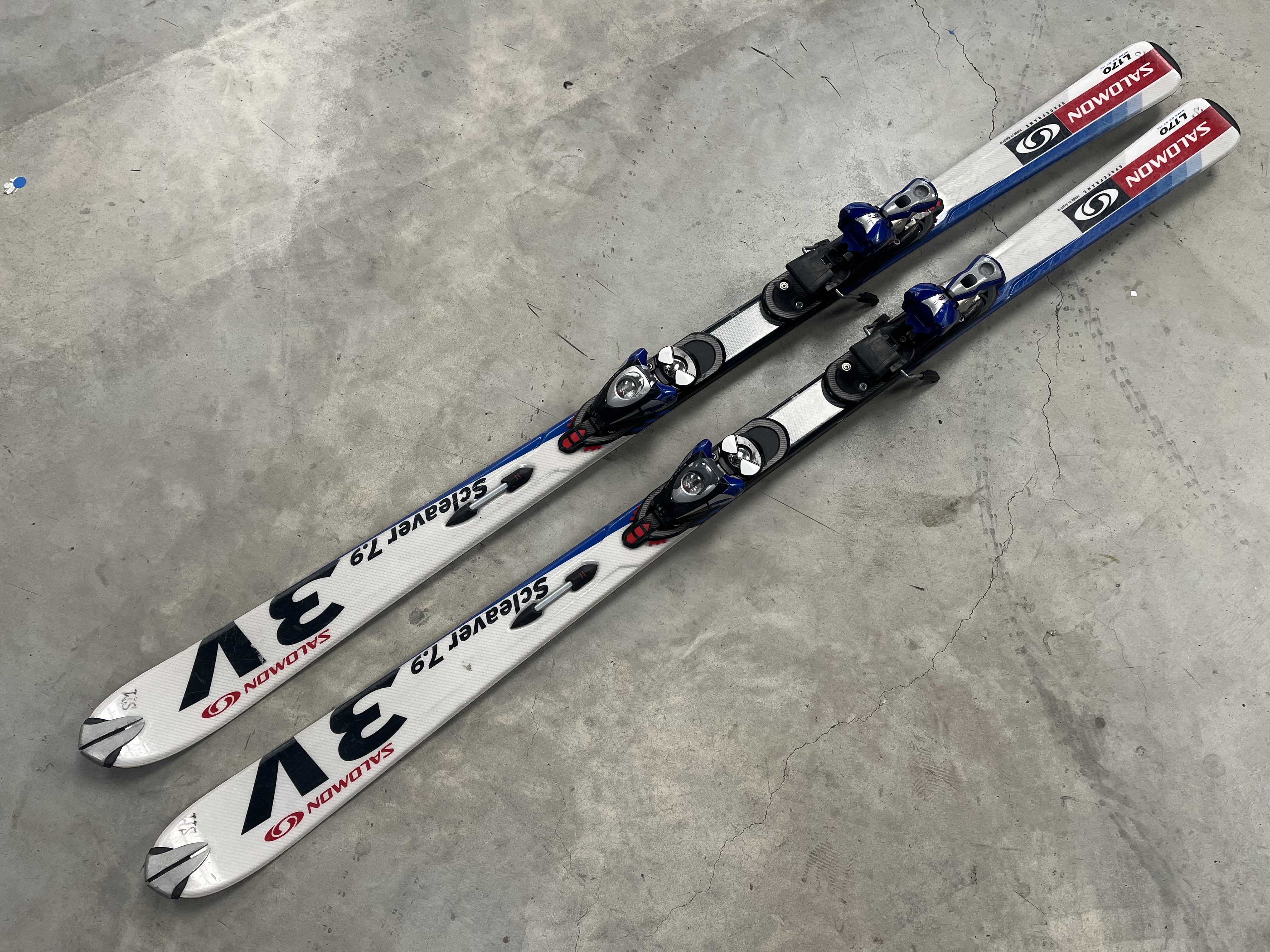 2002 Salomon Scleaver 7.9 170cm Skis