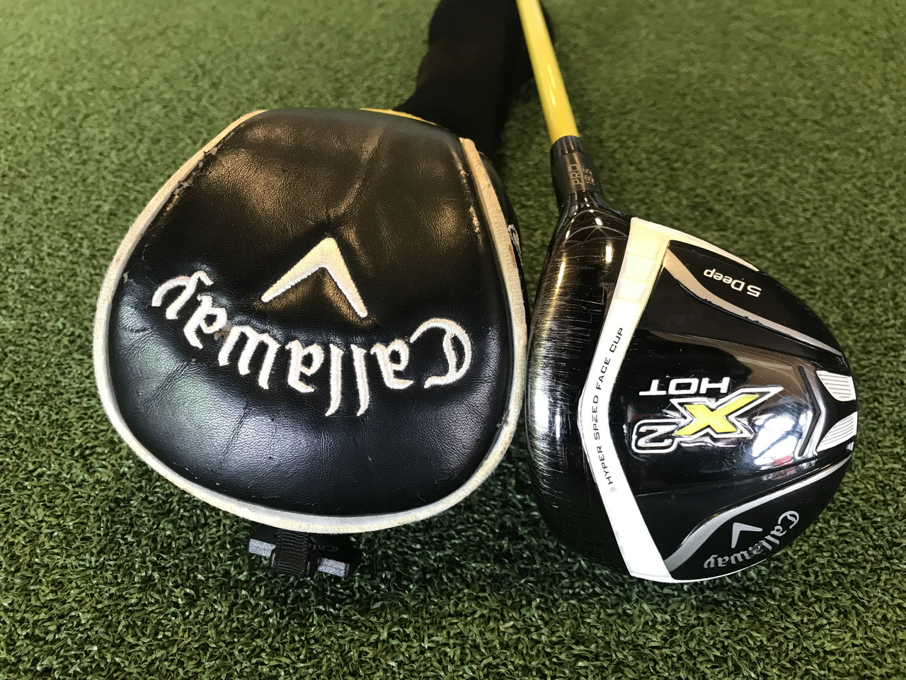 2014 Callaway X2 Hot 18.5° 5 Wood With Headcover