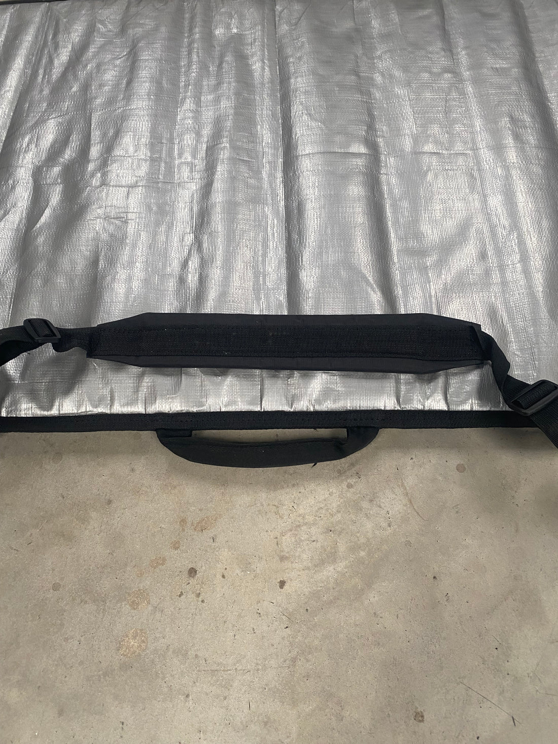 Silver / Green 9.4" Surfboard Bag *Like New*