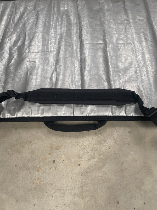 Silver / Green 9.4" Surfboard Bag *Like New*