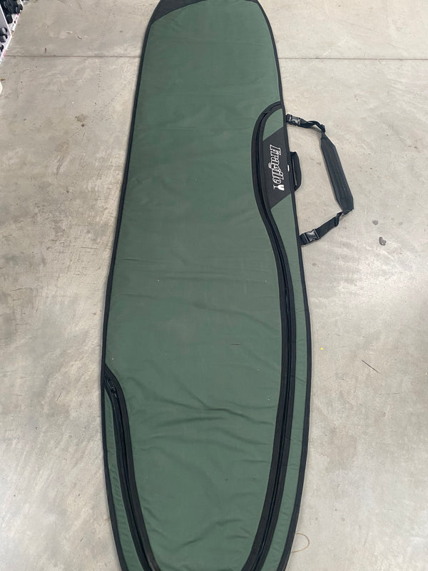 Silver / Green 9.4" Surfboard Bag *Like New*