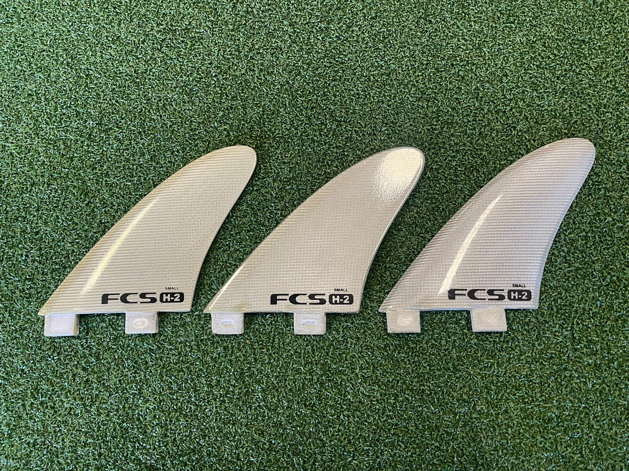 FCS H-2 Small Surfboard Fins 3 Pack *Excellent Condition*