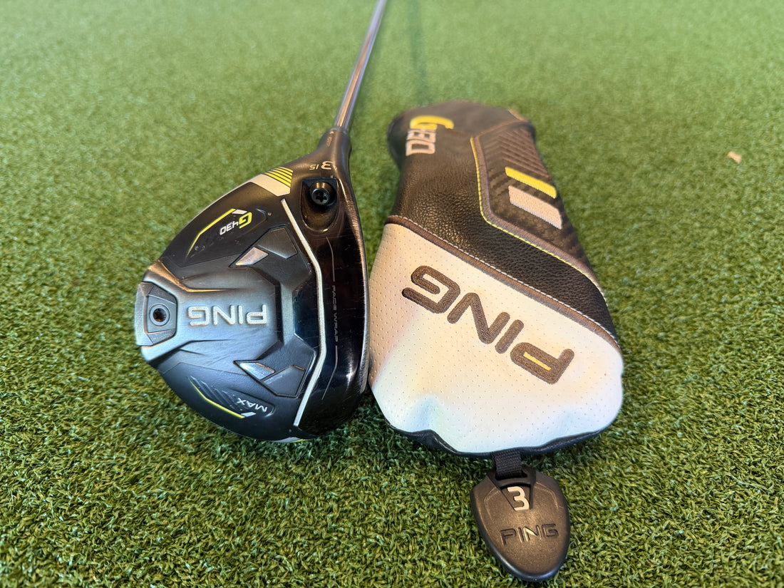 2023 Ping G430 Max 15° Left Handed 3 Wood With Headcover