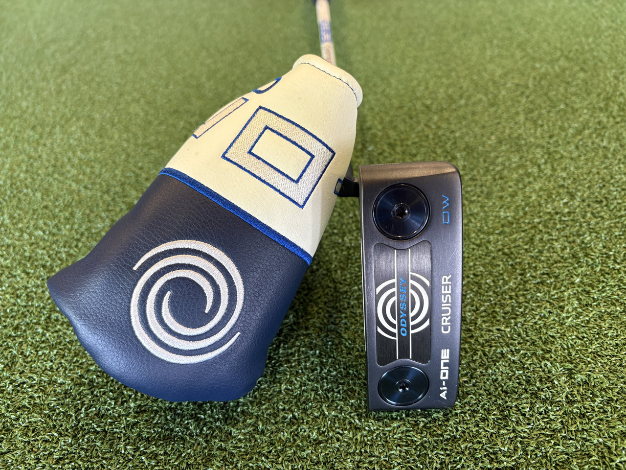 2024 Odyssey Ai One Cruiser Double Wide 38" Putter With Headcover *Like New*