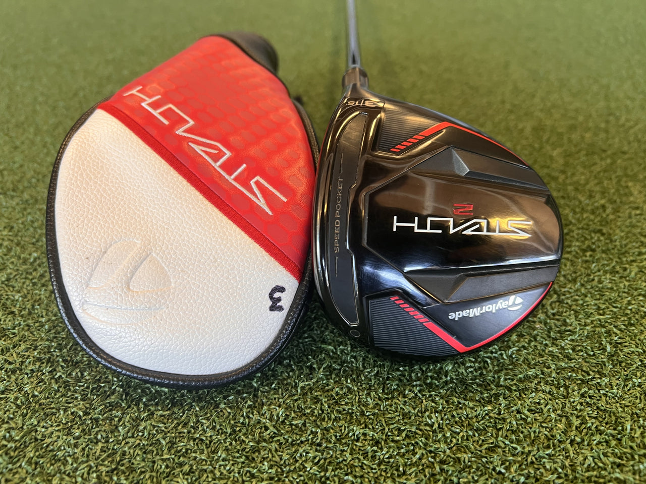 2023 TaylorMade Stealth 2 15° 3 Wood With Headcover