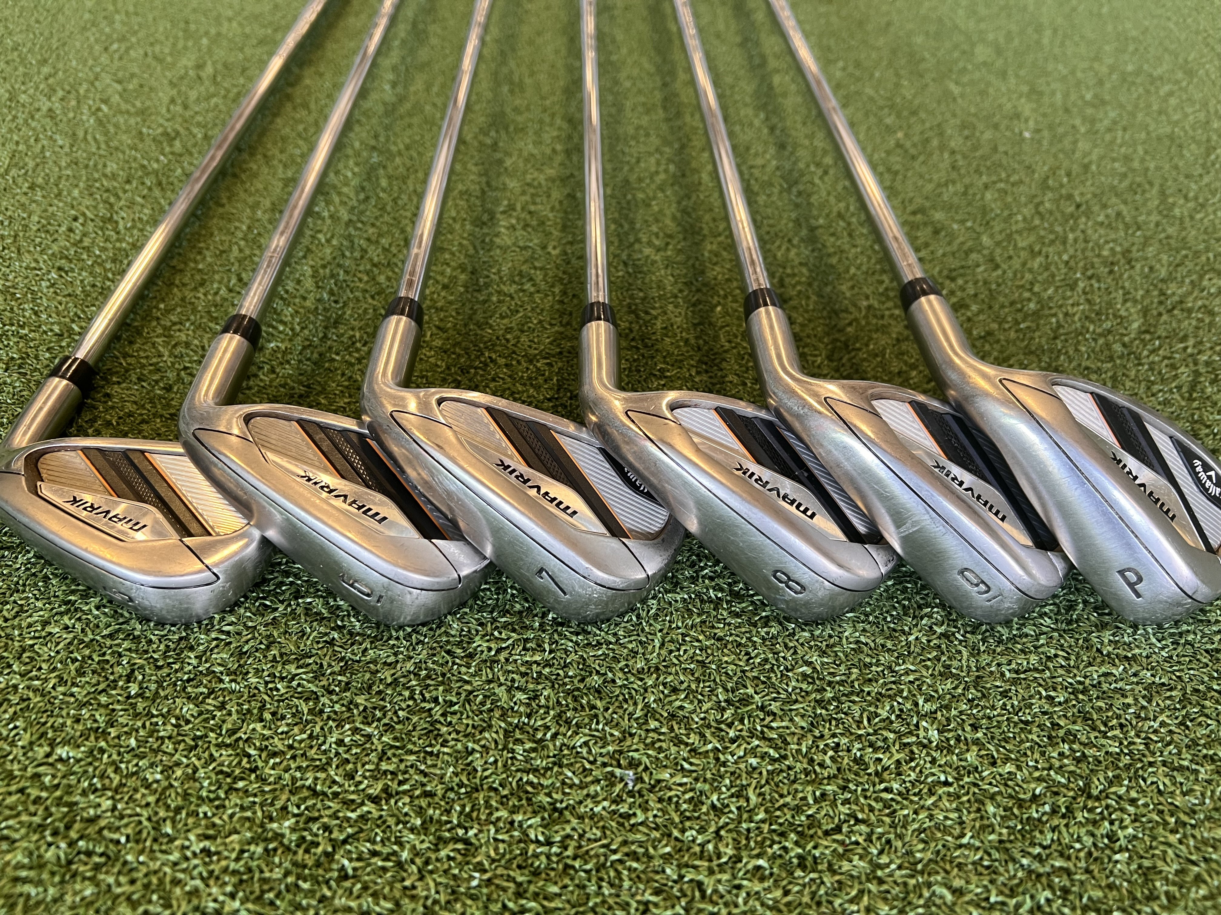 2022 Callaway Mavrik 5-9, PW Iron Set
