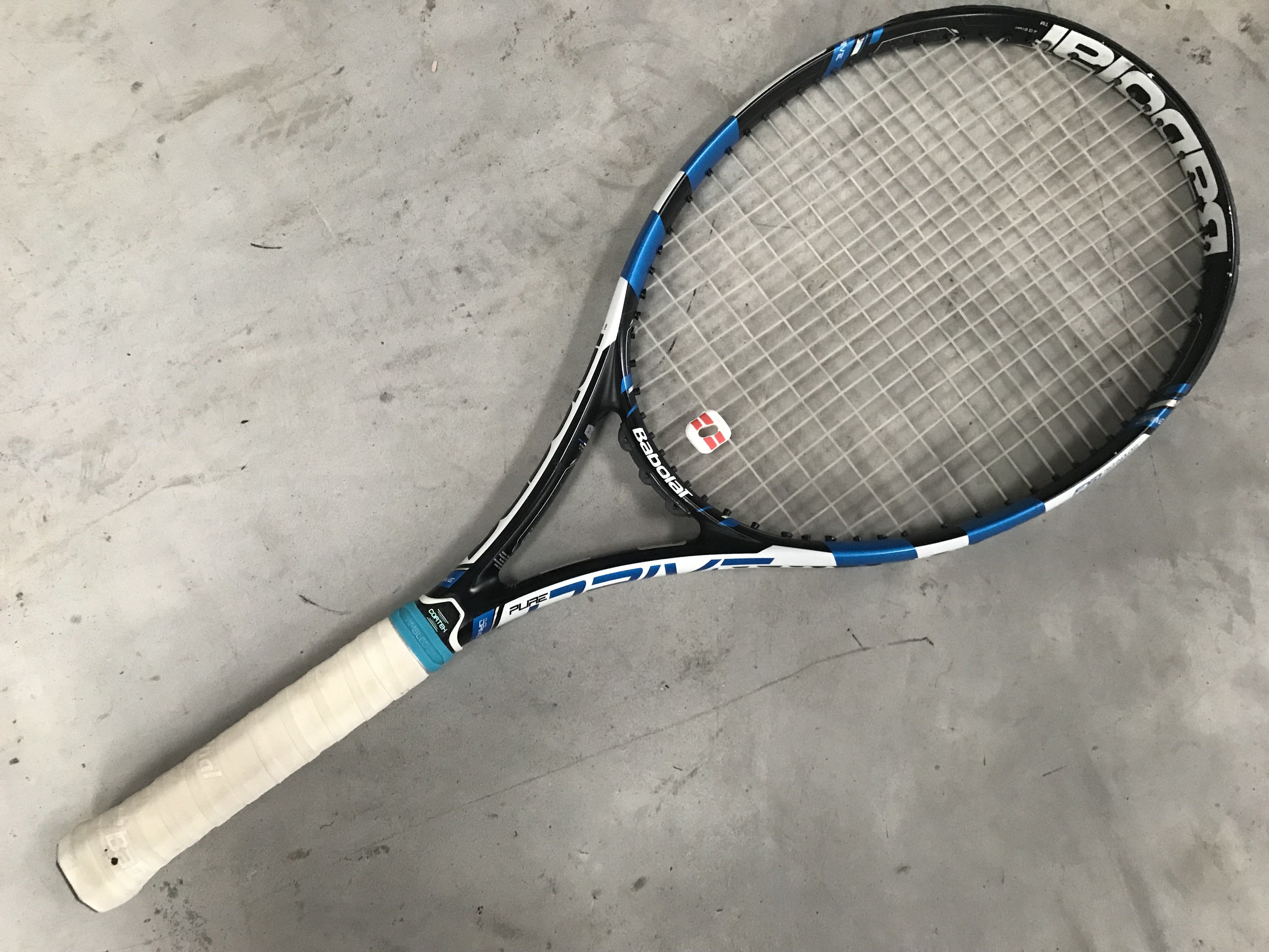 Drive Racket Babolat Pure Drive Tennis Racket Condition- 7.5 Grip Size- 4 1/4 ...