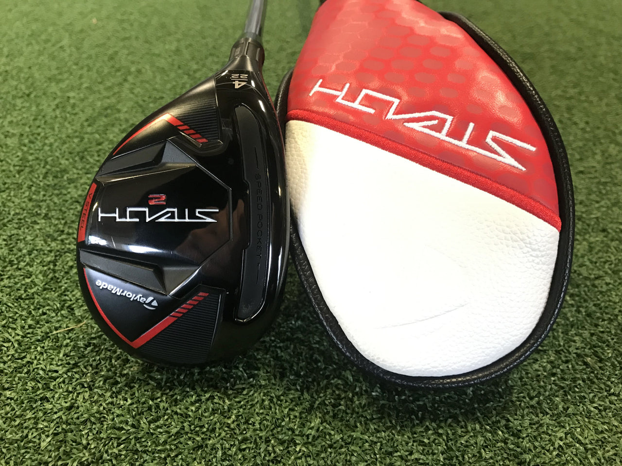2022 TaylorMade Stealth 2 22° Left Handed 4 Hybrid With Headcover *Like New*