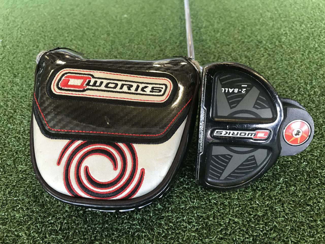 2017 Odyssey O-Works 2-Ball 34" Putter With Headcover