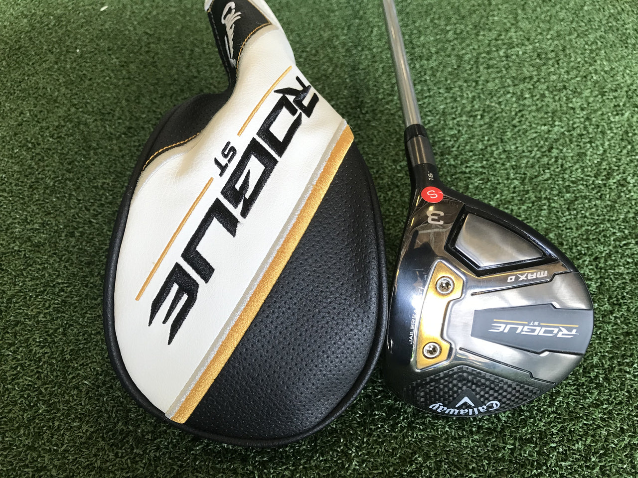 Callaway Rogue sT Max D 16° 3 Wood With Headcover *Excellent Condition*