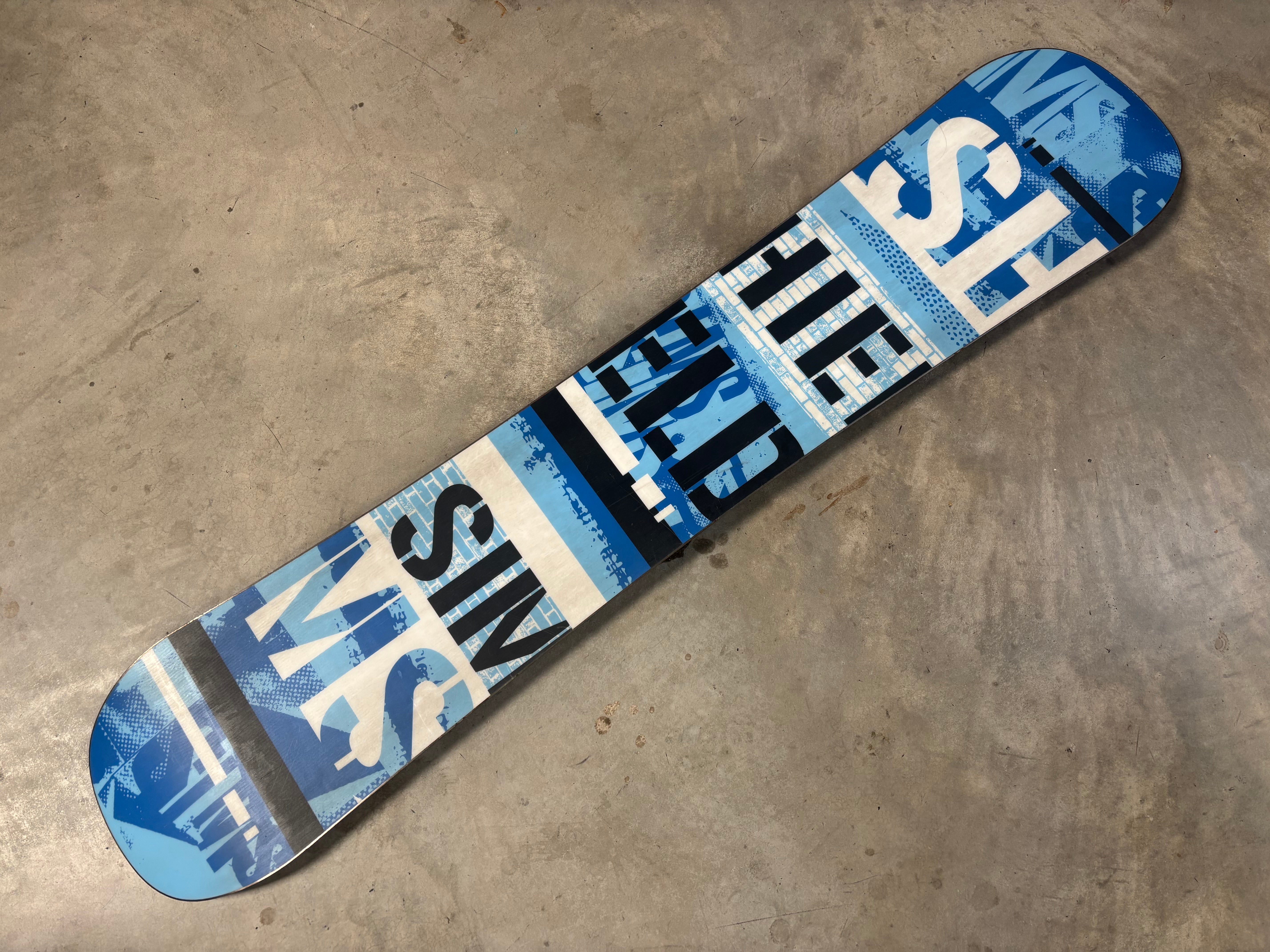 Sims Shield 156cm Snowboard Style- Freeride Shape- True Twin