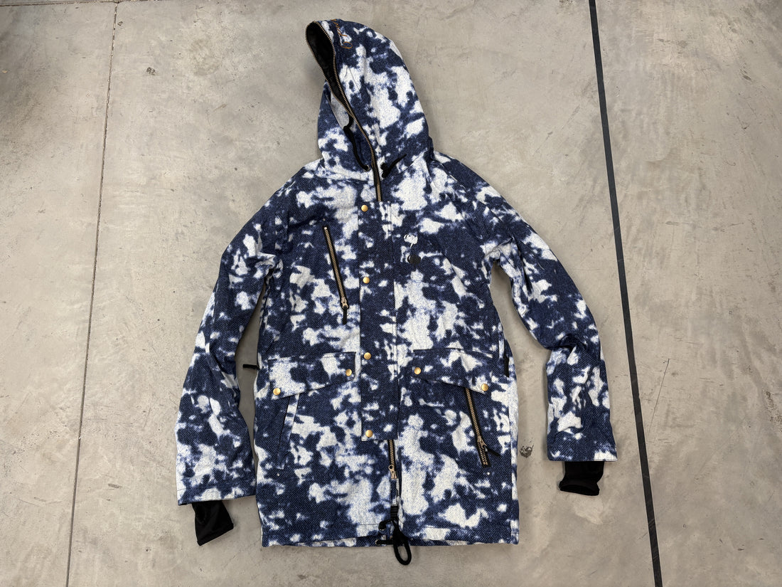 Command 9 Blue/White Mens Snow Jacket *Excellent Condition*