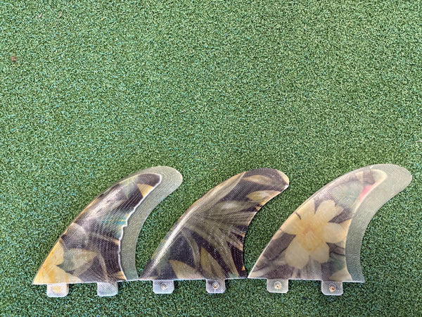 Flower 3 Fin Set for Surfboards