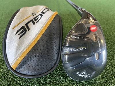 *New* 2022 Callaway Rogue ST Pro 20° Left Handed 3 Hybrid With Headcover