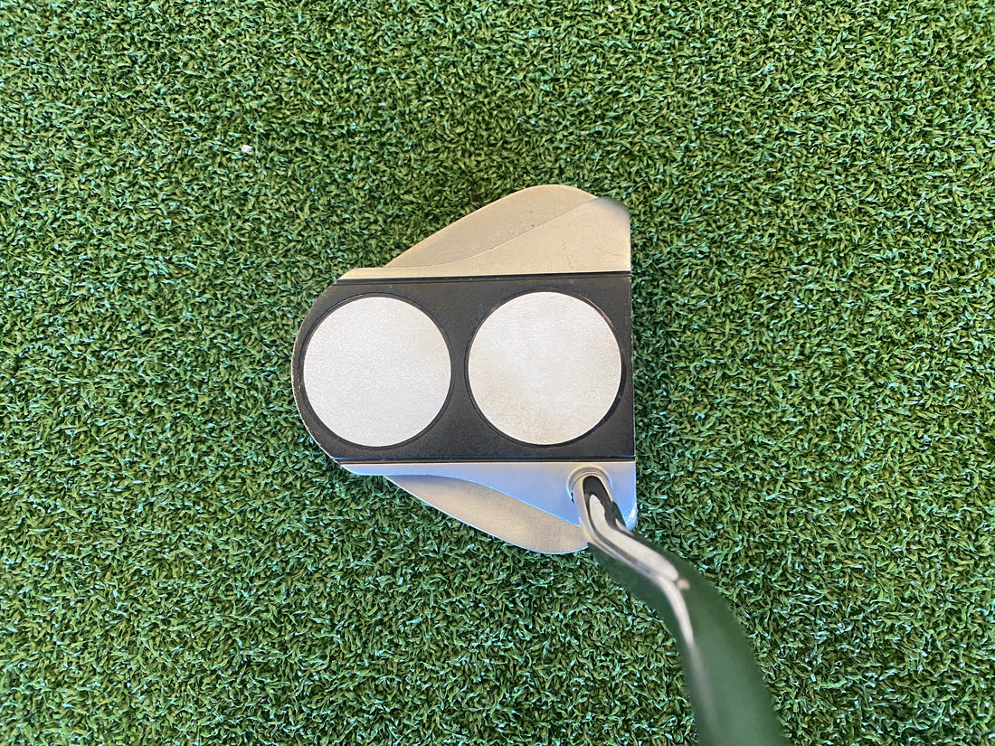 Odyssey White Hot RX 2-Ball 35" Left Handed Putter With Headcover