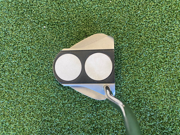 Odyssey White Hot RX 2-Ball 35" Left Handed Putter With Headcover