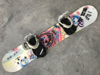 2008 K2 World Wide Weapon 152cm Snowboard With Bindings