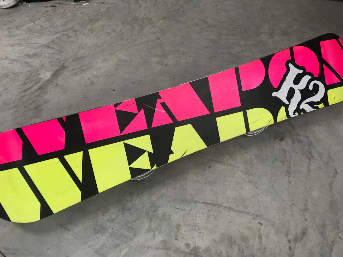 2008 K2 World Wide Weapon 152cm Snowboard With Bindings