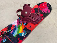 Burton Woman's Genie 138cm Snowboard With Union Bindings