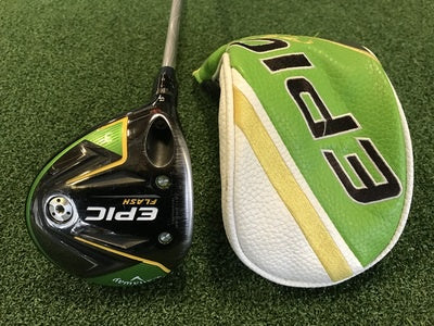 Callaway Epic Flash 15° Left Handed 3 Wood With Headcover