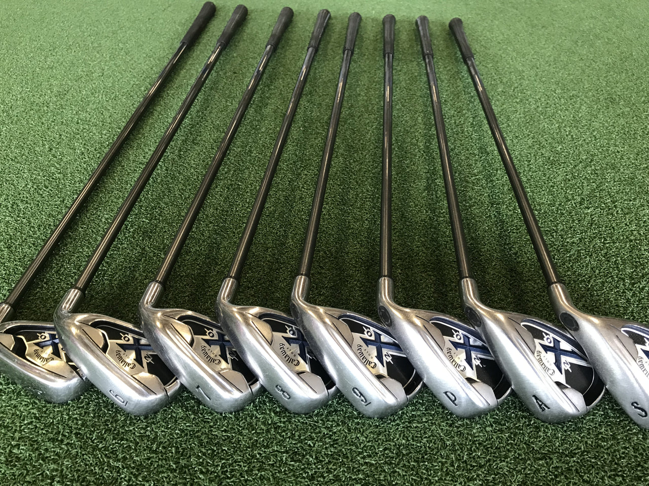 Callaway X-20 5-9, Pw, Aw, Sw Iron Set