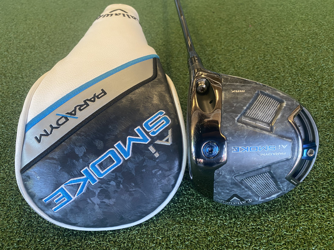 2024 Callaway Paradym Ai-Smoke Max 9° Driver With Headcover *Excellent Condition*