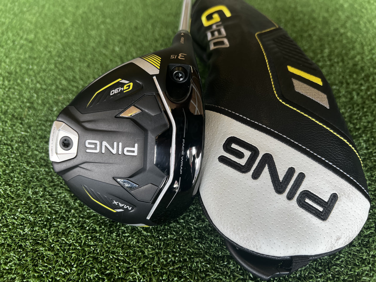 2023 Ping G430 Max 15° Left Handed 3 Wood With Headcover *Like New*