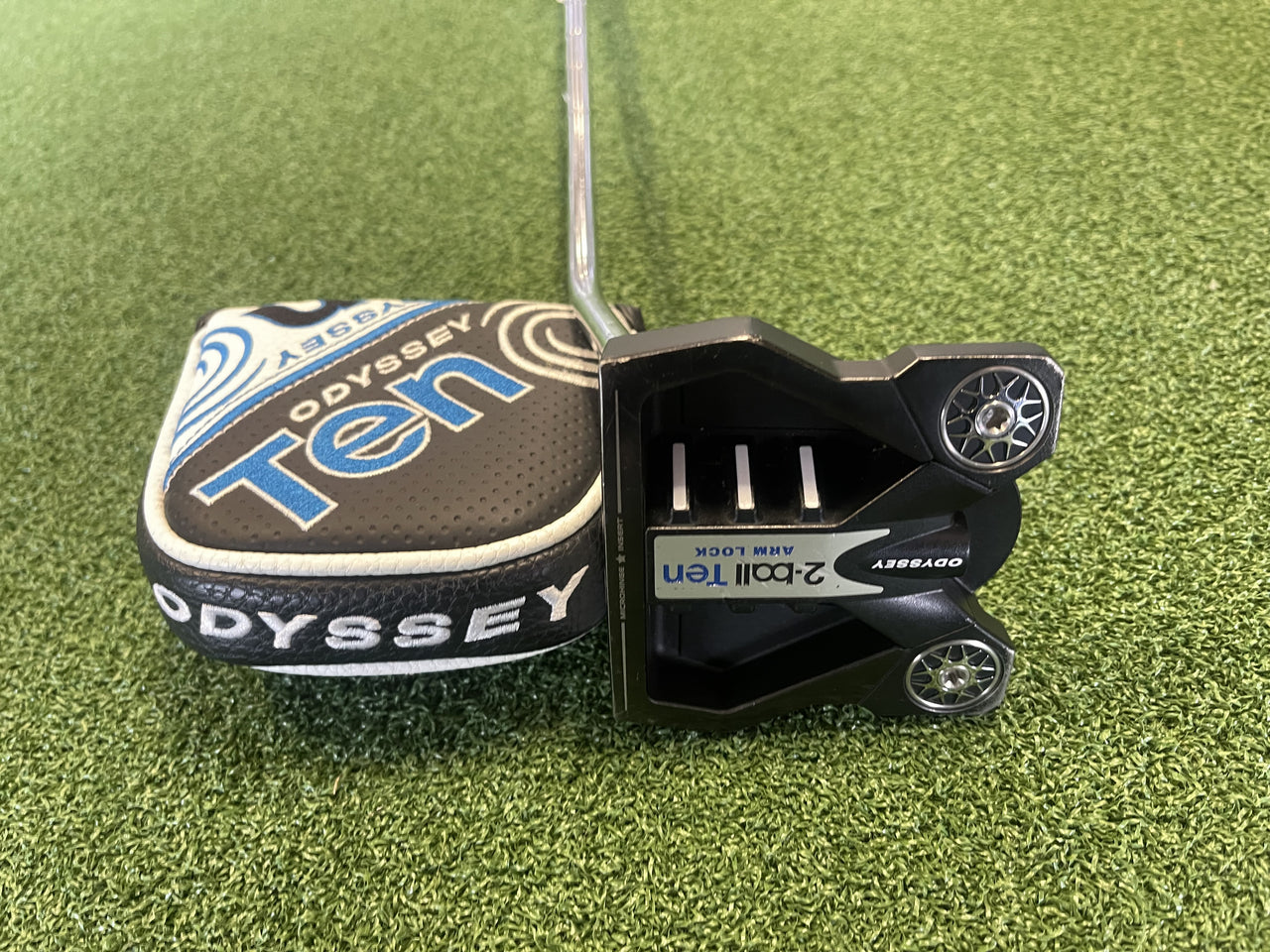 2023 Odyssey 2-Ball Ten 39" Putter With Headcover *Excellent Condition*
