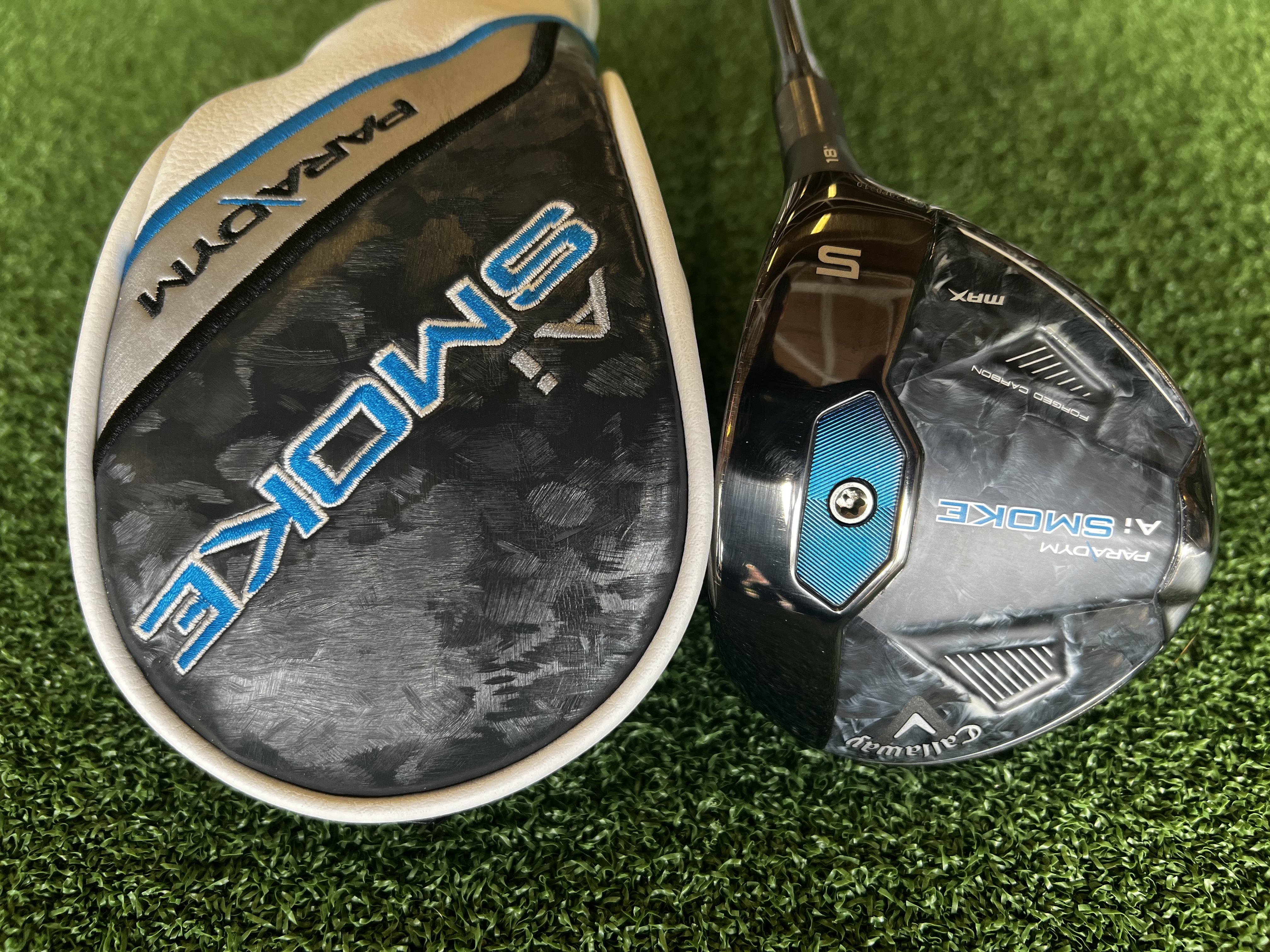 2024 Callaway Paradym Ai Smoke Max 18° 5 Wood With Headcover