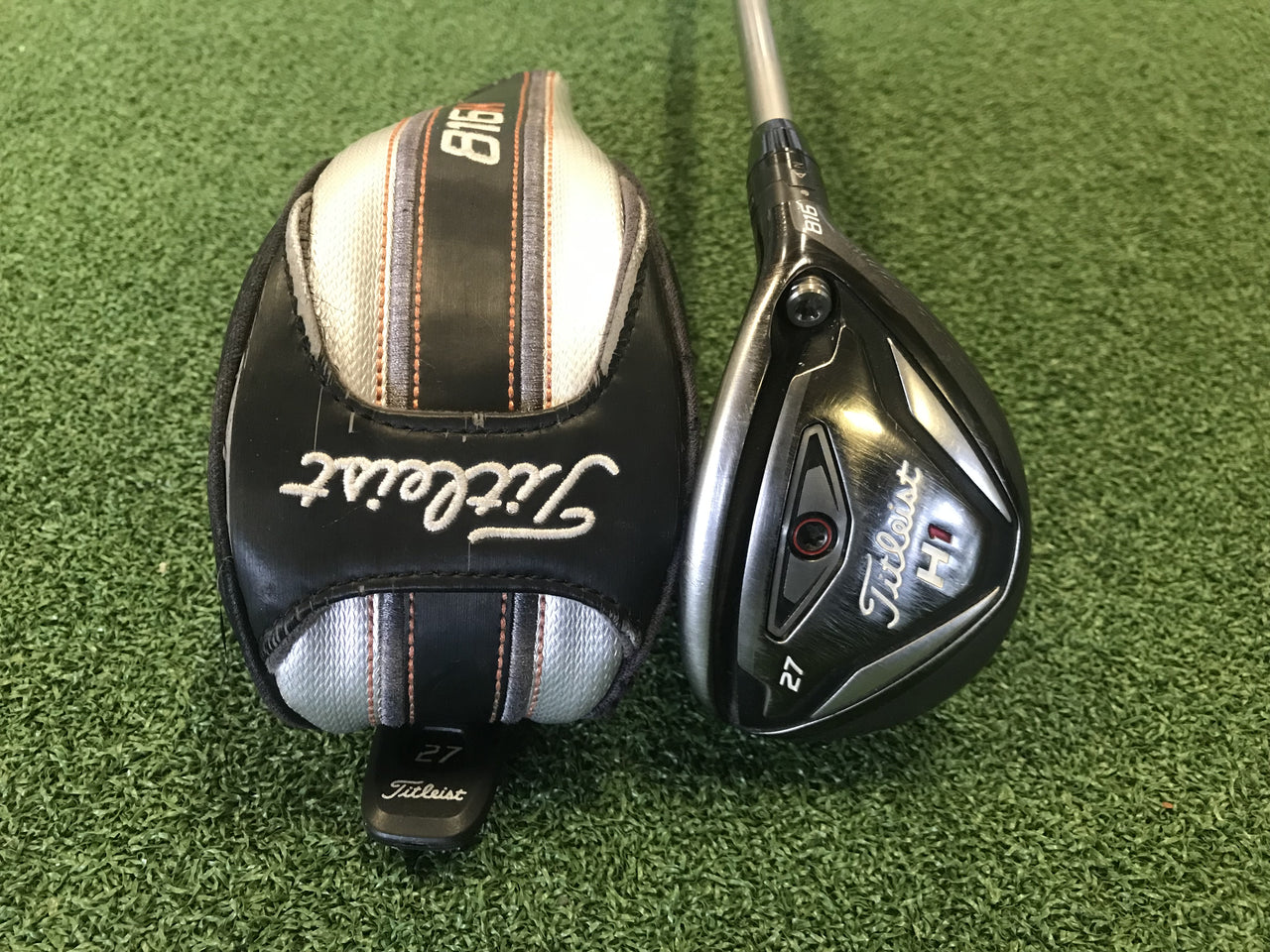 2015 Titleist 816 H2 27° 6 Hybrid With Headcover