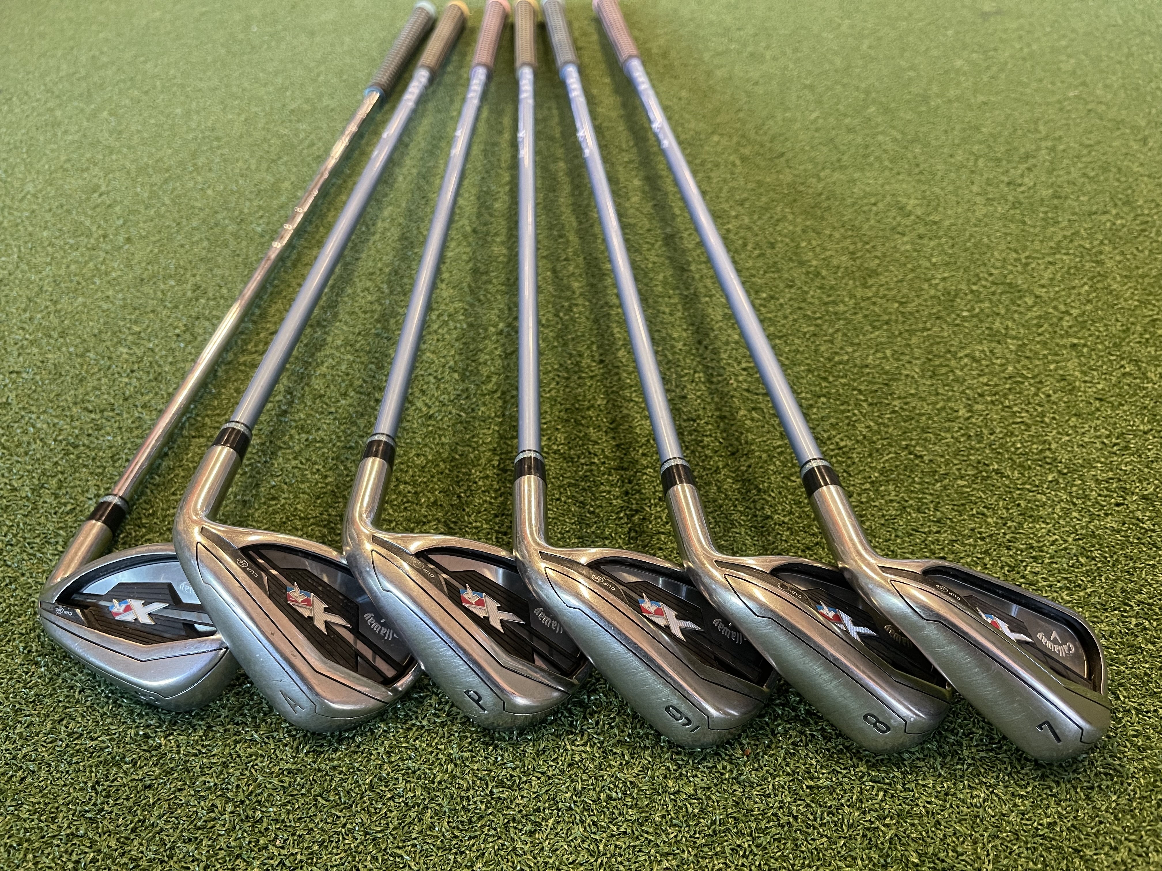 レディース！新品同様！稀少Callaway XR 7-9 P S アイアン5本Ｌ レディース！新品同様！稀少Callaway XR 7-9 P S アイアン5本L