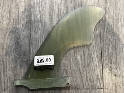 K.SHINOBE (YELLOW CLEAR) 10" Inch Surfboard Fin *Excellent Condition*