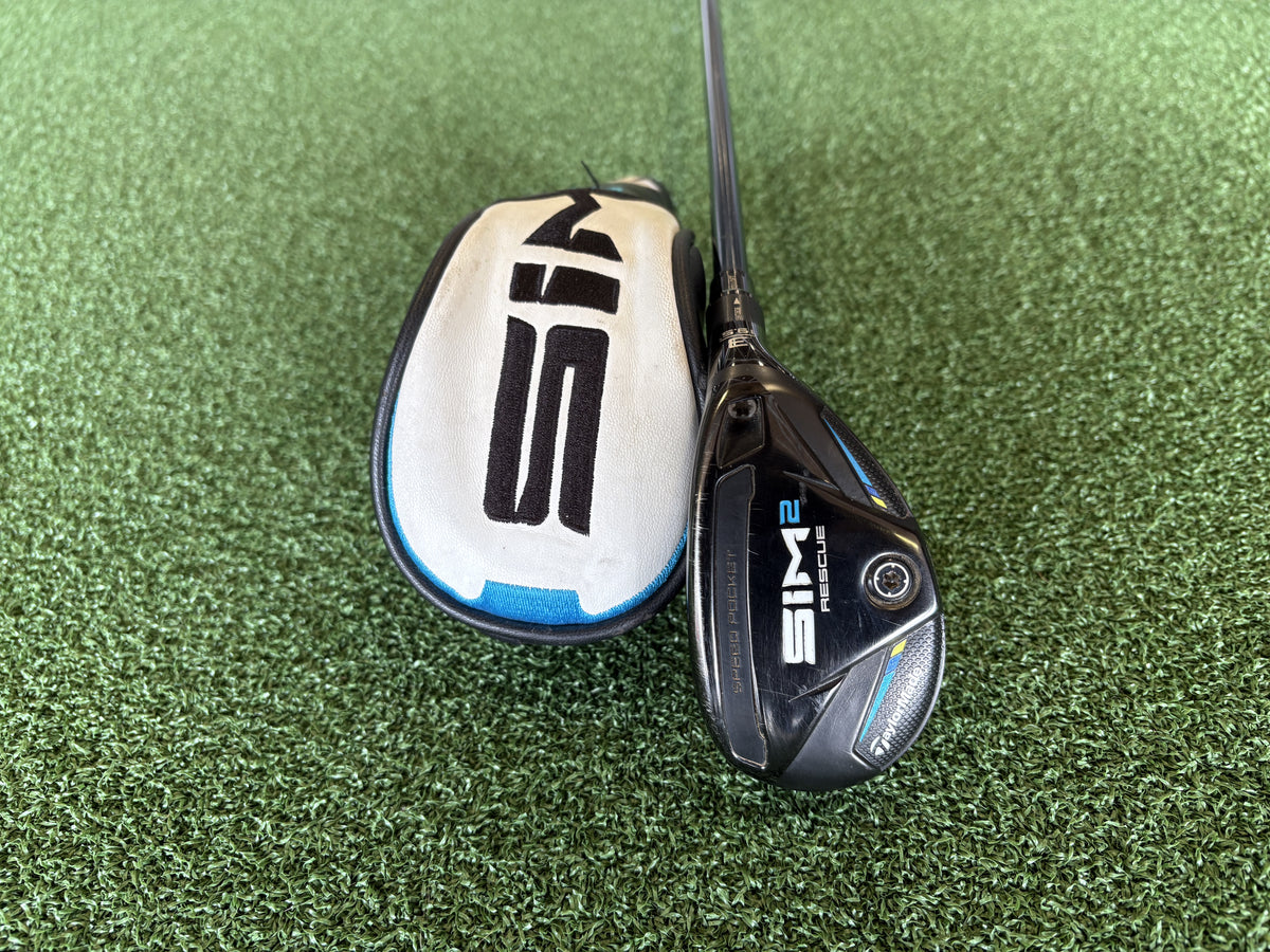2021 TaylorMade SIM 2 19.5° 3 Hybrid With Headcover *Excellent Condition*