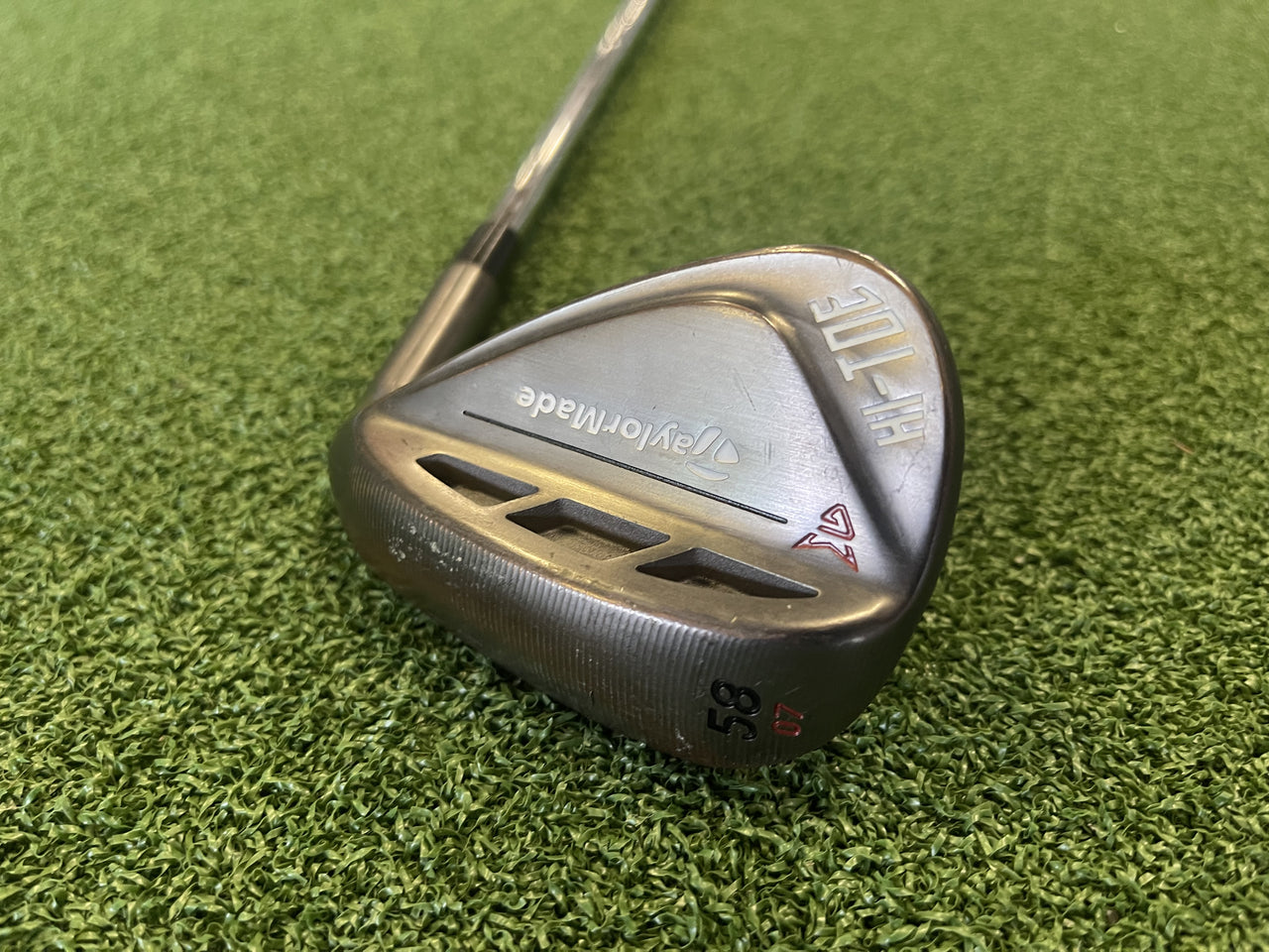 TaylorMade Hi-Toe Raw 58° Wedge